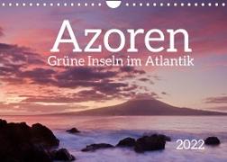 Azoren - Grüne Inseln im Atlantik 2022 (Wandkalender 2022 DIN A4 quer)