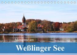 Momente am Weßlinger See (Tischkalender 2021 DIN A5 quer)