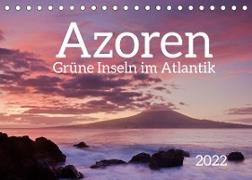 Azoren - Grüne Inseln im Atlantik 2022 (Tischkalender 2022 DIN A5 quer)