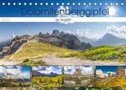 Dolomitenberggipfel (Tischkalender 2022 DIN A5 quer)