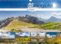 Dolomitenberggipfel (Wandkalender 2022 DIN A3 quer)