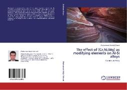 The effect of (Cr,Ni,Mg) as modifying elements on Al-Si alloys