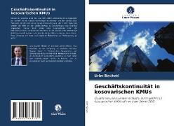 Geschäftskontinuität in kosovarischen KMUs