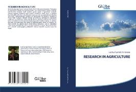 RESEARCH IN AGRICULTURE