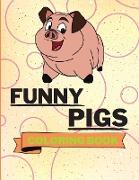 Funny Pigs Coloring Book