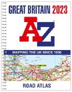 Great Britain A-Z Road Atlas 2023 (A4 Spiral)