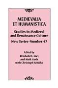 Medievalia Et Humanistica, No. 47