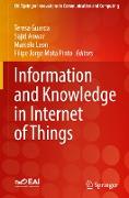 Information and Knowledge in Internet of Things