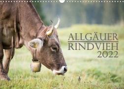 Allgäuer Rindvieh 2022 (Wandkalender 2022 DIN A3 quer)