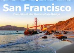 San Francisco - Die Heimat der Golden Gate Bridge. (Wandkalender 2022 DIN A2 quer)