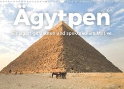 Ägypten - Einzigartige Bauten und spektakuläre Motive. (Wandkalender 2022 DIN A3 quer)