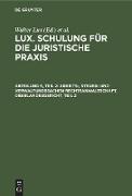 Arbeits-, Steuer- und Verwaltungssachen Rechtsanwaltschaft, Oberlandesgericht, Teil 2