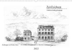 ZeitZeichnen - EinBlick in Stolbergs Geschichte (Wandkalender 2022 DIN A3 quer)
