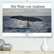Die Wale von Andenes (Premium, hochwertiger DIN A2 Wandkalender 2022, Kunstdruck in Hochglanz)