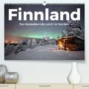 Finnland - Das bezaubernde Land im Norden. (Premium, hochwertiger DIN A2 Wandkalender 2022, Kunstdruck in Hochglanz)