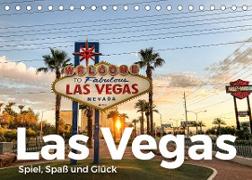 Las Vegas - Spiel, Spaß und Glück (Tischkalender 2022 DIN A5 quer)