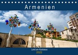 Armenien - Land am Kaukasus (Tischkalender 2022 DIN A5 quer)