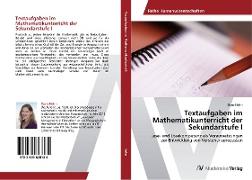 Textaufgaben im Mathematikunterricht der Sekundarstufe I