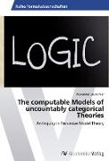 The computable Models of uncountably categorical Theories