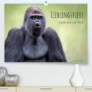 Lieblingstiere - Schönheiten aus dem Tierreich (Premium, hochwertiger DIN A2 Wandkalender 2022, Kunstdruck in Hochglanz)