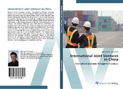 International Joint Ventures in China