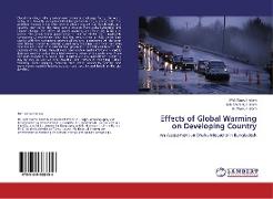 Effects of Global Warming on Developing Country