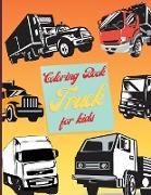 Coloring Book Truck For Kids