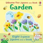 Usborne First Jigsaws And Book: Garden