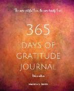 365 Days of Gratitude Journal, Vol. 2 (Deluxe full colour edition)