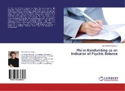 Phi in Handwriting as an Indicator of Psychic Balance