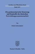 Die parlamentarische Steuerung und Kontrolle der deutschen Entwicklungszusammenarbeit