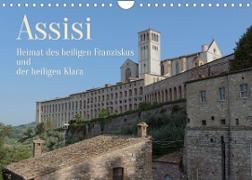 Assisi - Die Heimat des heiligen Franziskus und der heiligen Klara (Wandkalender 2022 DIN A4 quer)