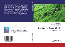 Decision for Ration Offtake