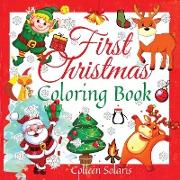 First Christmas Coloring Book