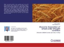 Character Association of wheat under drought condition