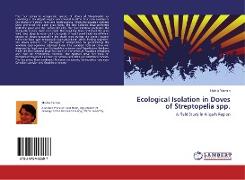 Ecological Isolation in Doves of Streptopelia spp