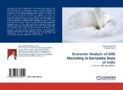 Economic Analysis of Milk Marketing in Karnataka State of India