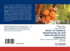 EFFECT OF CHEMICAL MODIFICATION ON COIR FIBRE POLYPROPYLENE COMPOSITES