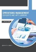 Operations Management: Concepts and Applications