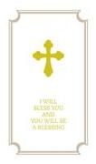 I Will Bless You and You Will Be a Blessing, Commemorative Wedding Booklet, Gift Edition