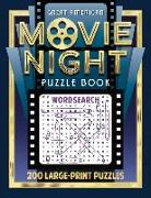 Great American Movie Night Puzzle Book: 200 Large-Print Puzzles