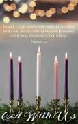 God with Us Bulletin (Pkg 100) Advent
