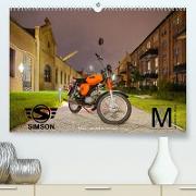Simson S51c (Premium, hochwertiger DIN A2 Wandkalender 2022, Kunstdruck in Hochglanz)