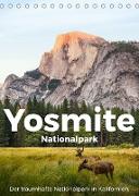 Yosemite Nationalpark - Der traumhafte Nationalpark in Kalifornien. (Tischkalender 2022 DIN A5 hoch)