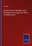 Aelteste Texte des Todtenbuchs nach Sarkophagen des altaegyptischen Reichs im Berliner Museum