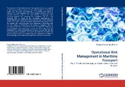 Operational Risk Management in Maritime Transport