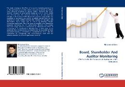 Board, Shareholder And Auditor Monitoring