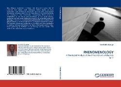 PHENOMENOLOGY