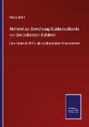 Mahnruf zur Bewahrung Süddeutschlands vor den äußersten Gefahren