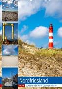 Nordfriesland, Zwischen St. Peter Ording und Sylt (Wandkalender 2022 DIN A2 hoch)